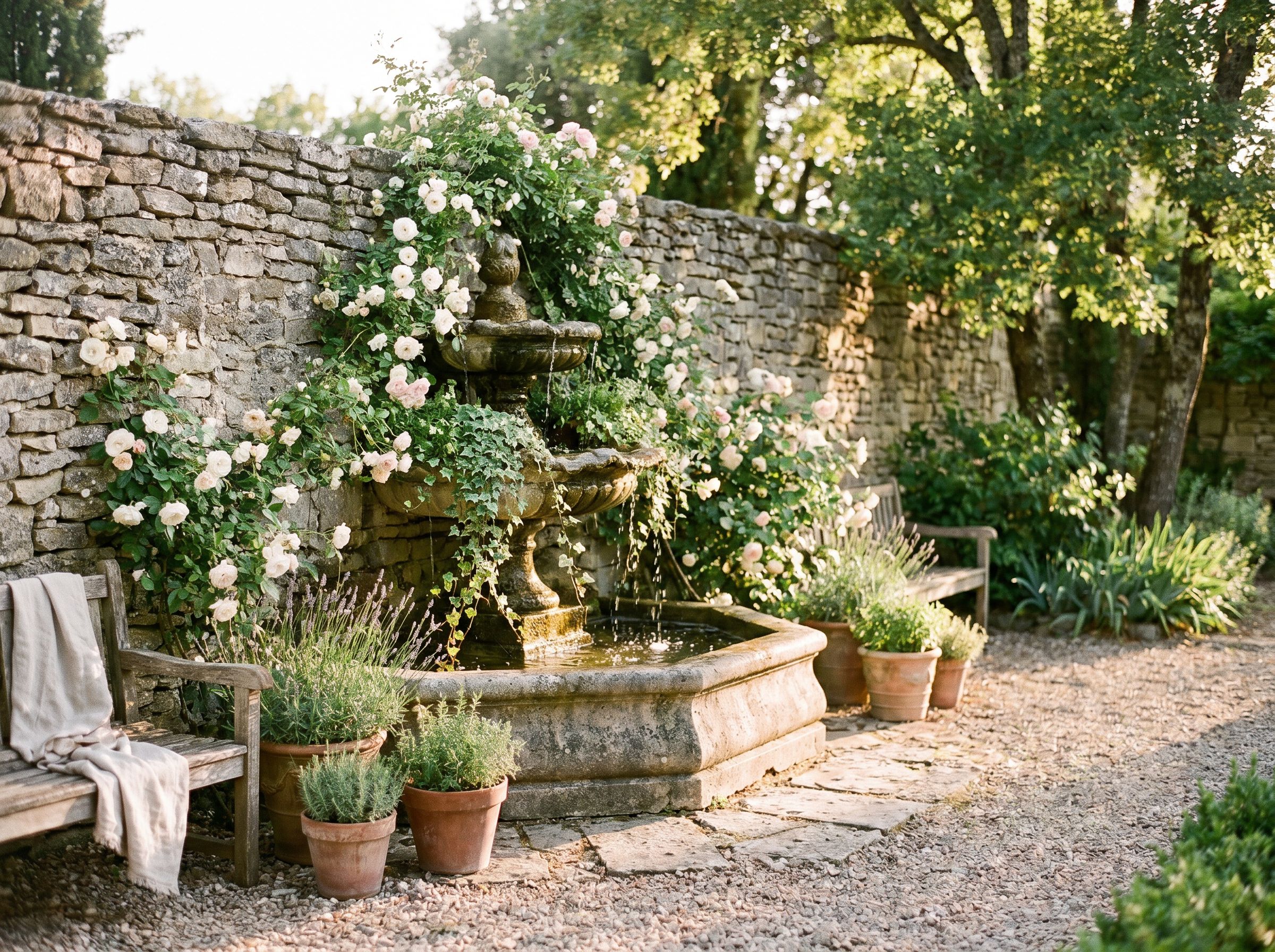 Comment installer une fontaine de jardin solaire